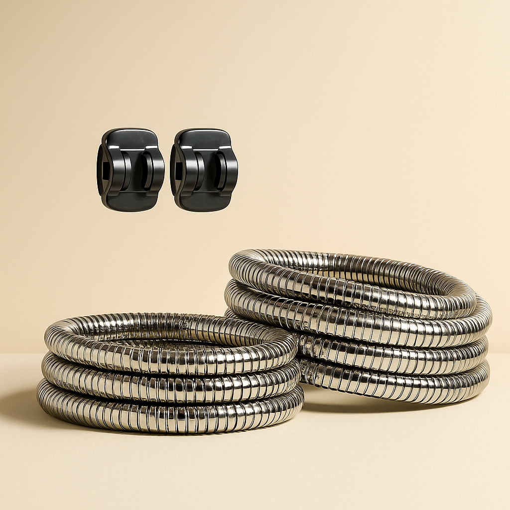 2× Hoses + 2× Universal Holders