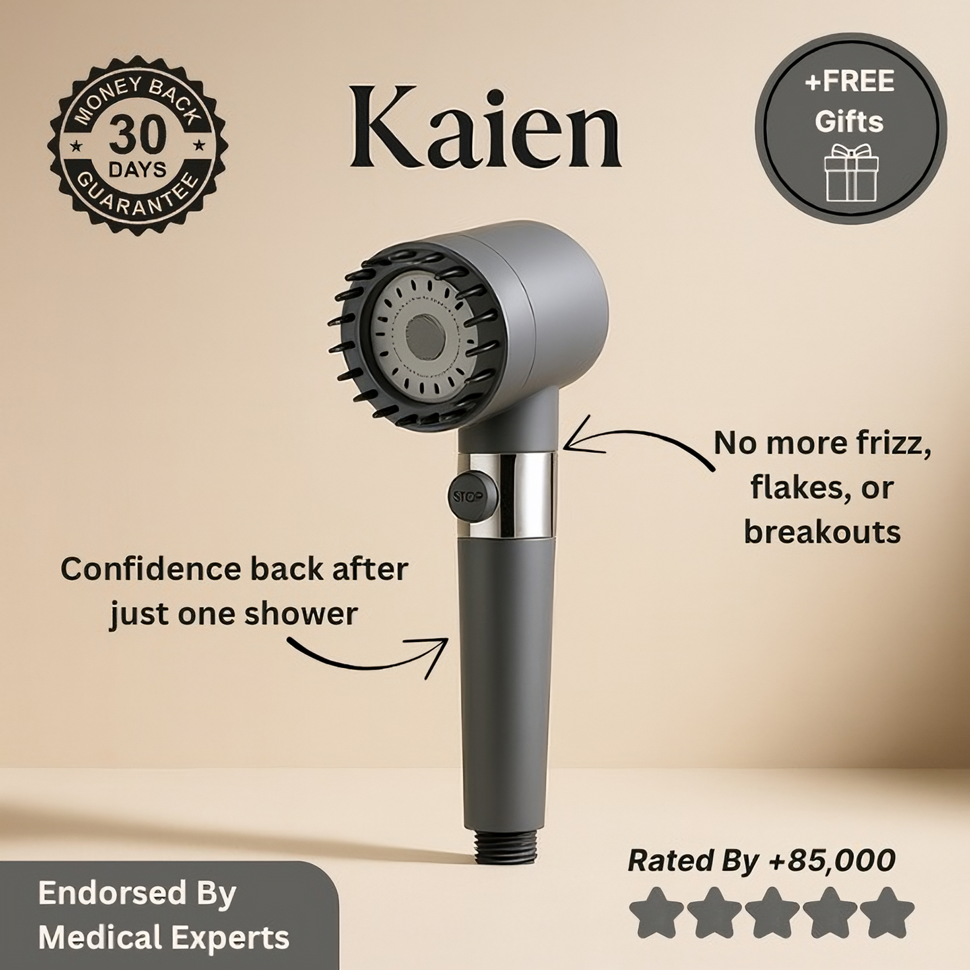Kaien Filtered Shower Head