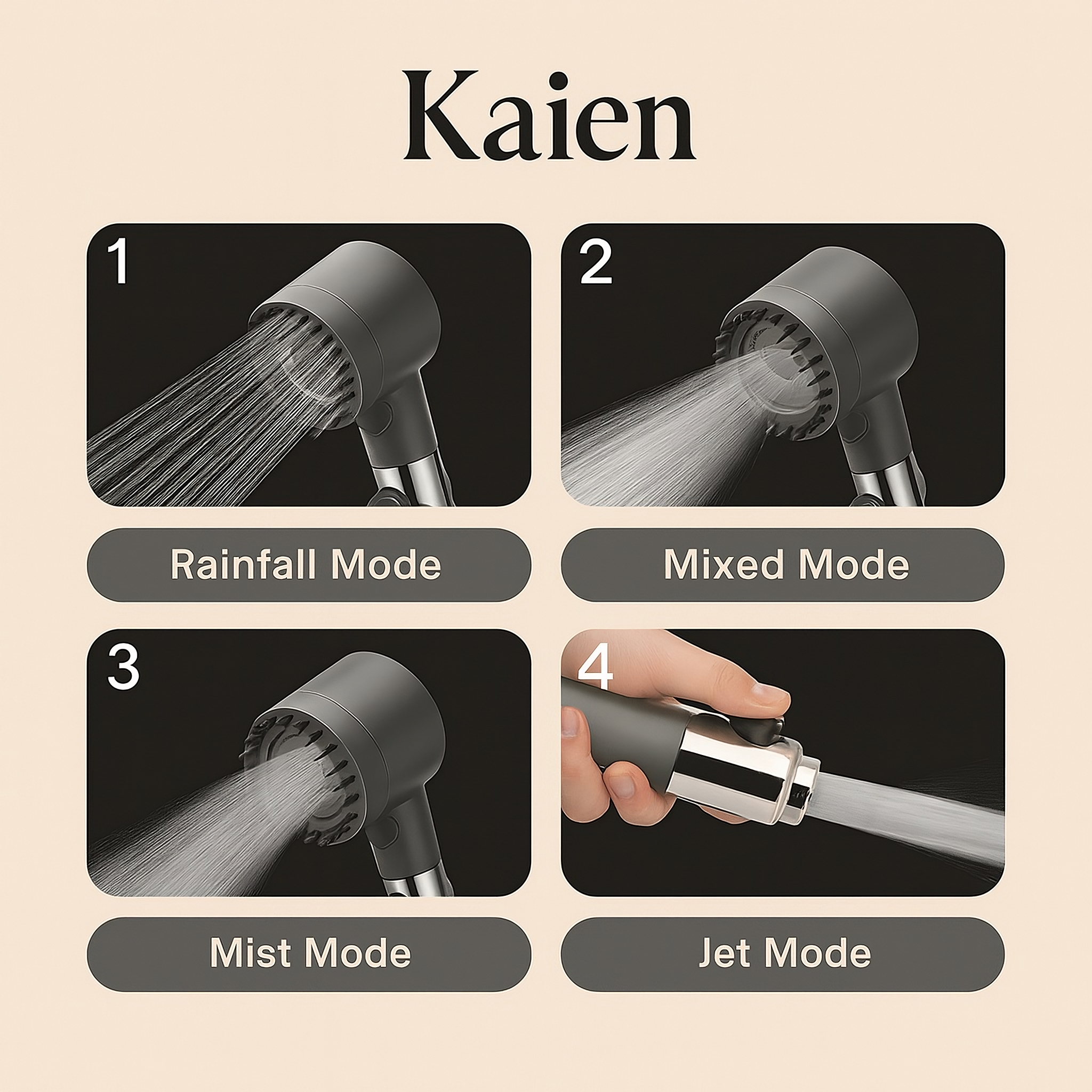 Kaien Filtered Shower Head