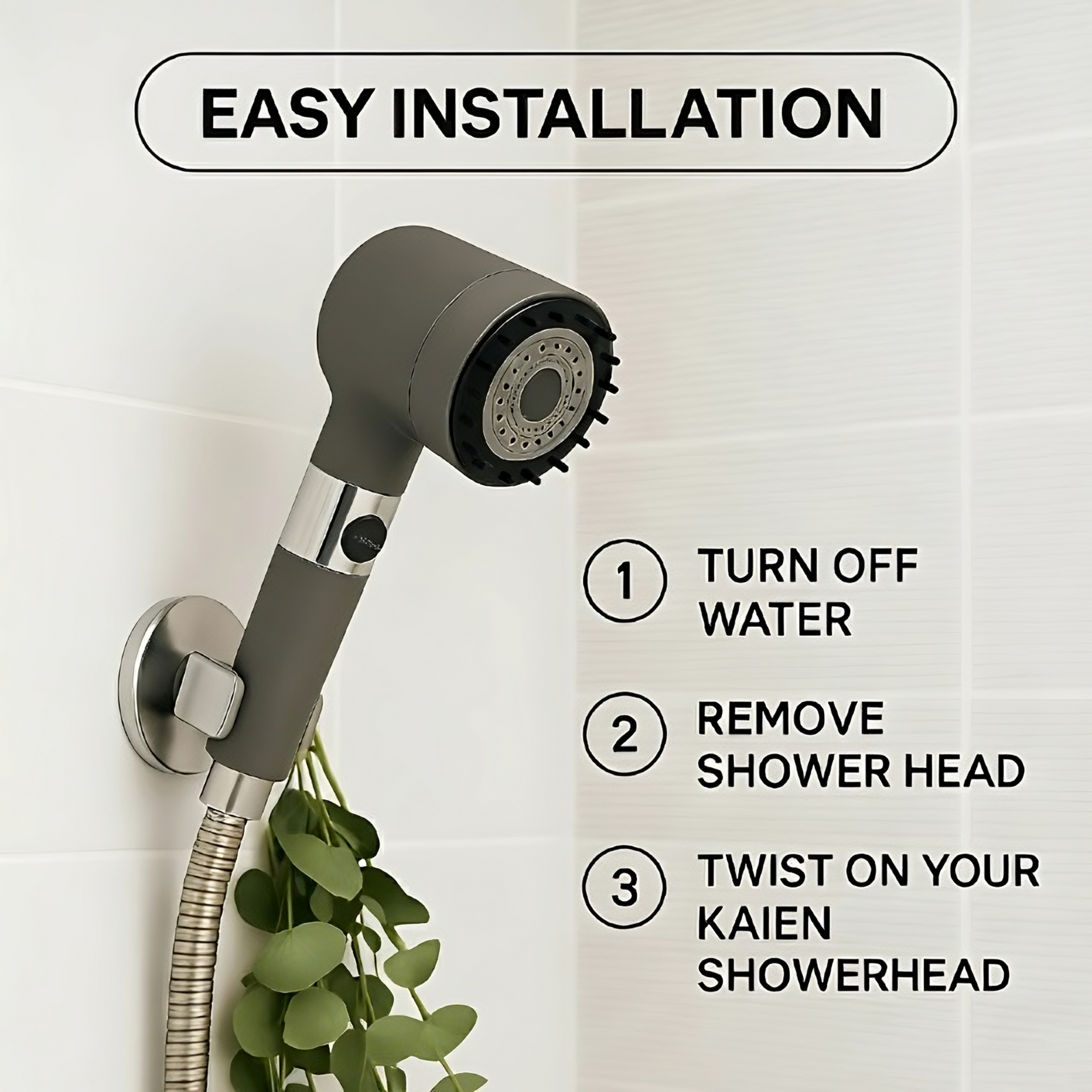 Kaien Filtered Shower Head